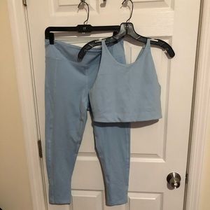Girlfriend Collective Powder Blue Set Size L